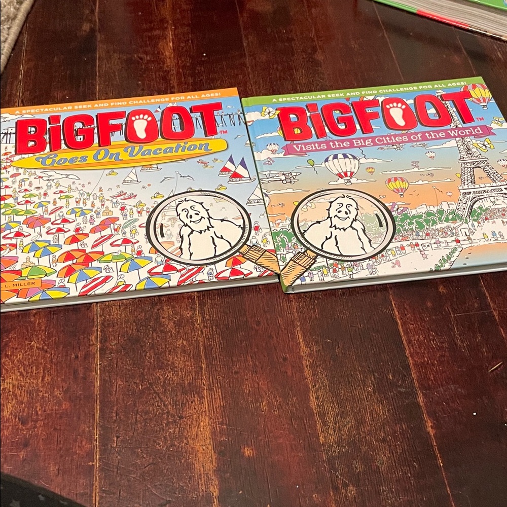 Bigfoot Adventure Books Set